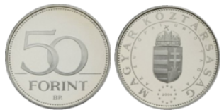 Alkalmi 50 forintos érme sorozat Alkalmi 50 forintos érme sorozat